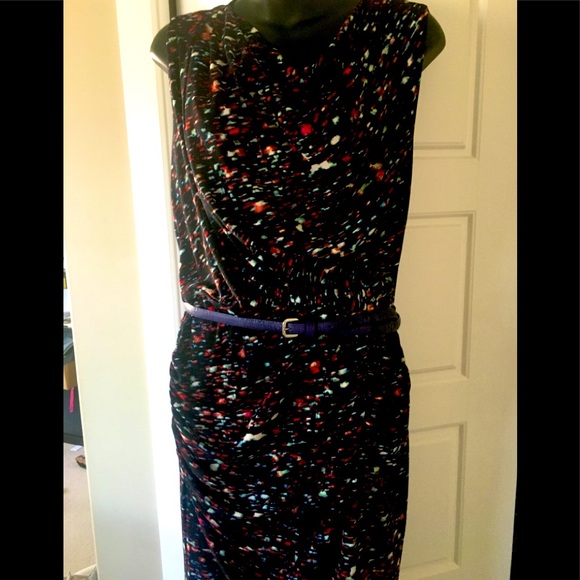 Rodriguez galactic cowl neck dress - Picture 2 of 12